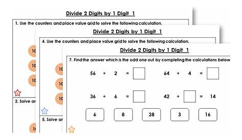 Year 4 Divide 2 Digits by 1 Digit Lesson – Classroom Secrets