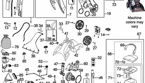 Bissell Proheat 2x Diagram