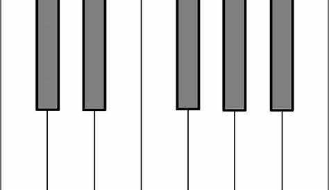 Blank Piano Chord Chart - ClipArt Best