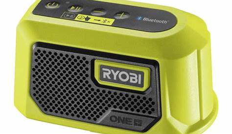 ryobi 18v one+ bluetooth speaker