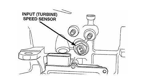 Mercedes turbine input shaft speed sensor