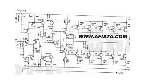 Soft Wiring: 10000 Watts Power Amplifier Schematic Diagram