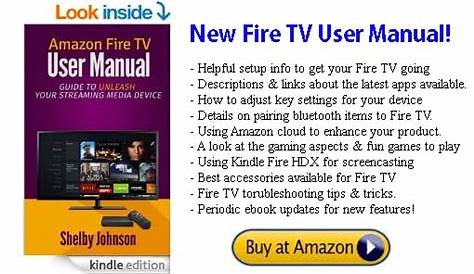 Amazon Fire TV User Manual Guide - Tech Media Source