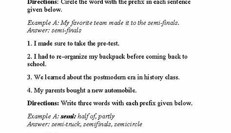 grade 2 prefix bi words worksheet