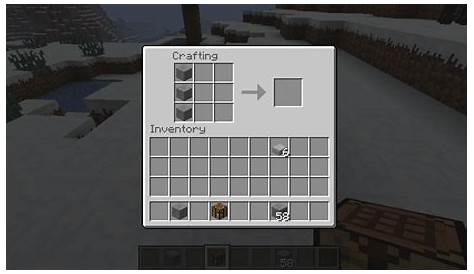 how to make smooth stone slabs in minecraft