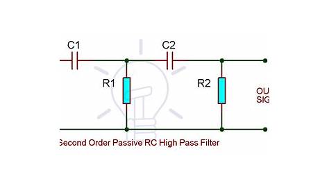 passive high pass filter circuit