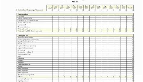 Simple Accounting Spreadsheet For Small Business | Worksheet in