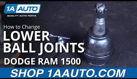 How to replace ball joints on Dodge Ram 1500 | Carguideinfo.com