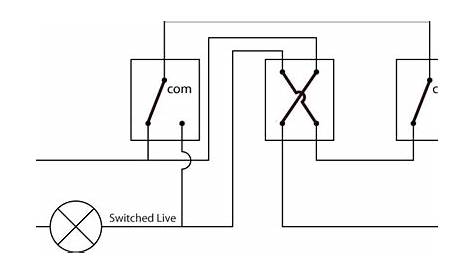 schematic diagram of a 3 way switch