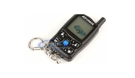 AutoPage XT-73LCD (xt73lcd) 5-Button LCD Replacement Remote for