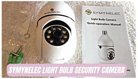 symynelec light bulb camera manual