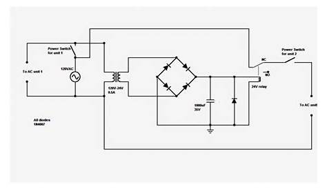 5 pin relay wiring diagram ac