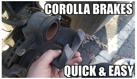 Front Brake Pads & Rotors 12-18 Toyota Corolla Replacement "How to