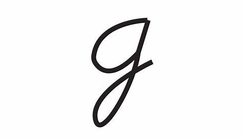 letter g in script