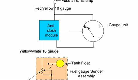 fuel sender wiring diagram