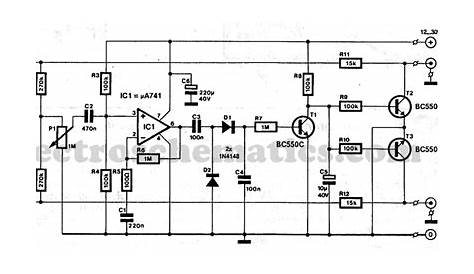 simple audio noise filter circuit diagram