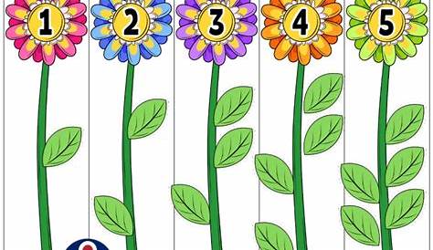Counting Flowers Worksheets | 99Worksheets