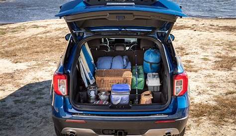 2020 ford explorer cargo space dimensions