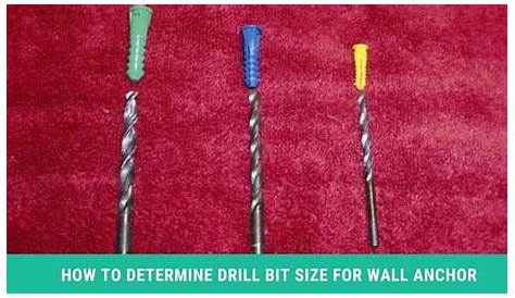 How to Determine Drill Bit Size for Wall Anchor: 6 Easy Steps | Drill Villa