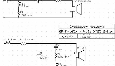 stereo crossover wiring