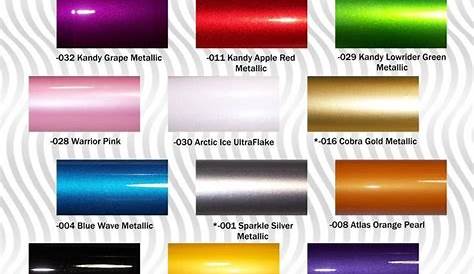 candy paint colors chart for cars - Right Smart Personal Website