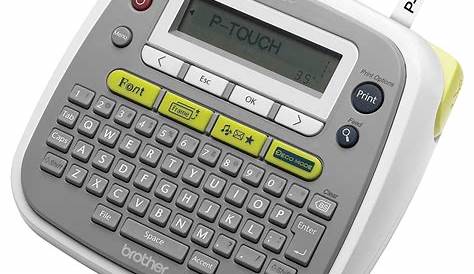 Brother p touch pt d200 label maker manual : macssearchtip