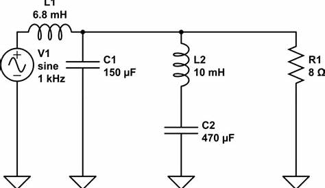 filter - Passive LC low pass in combination with series resonant/ band
