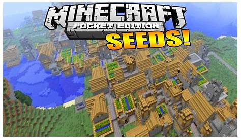 Minecraft PE Best Seeds: MASSIVE CITY SEED! (Minecraft PE) - YouTube