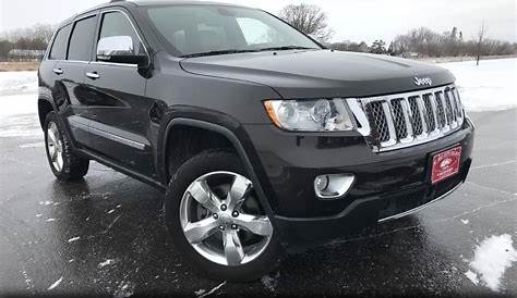 Used 2011 Jeep Grand Cherokee Overland 4WD for Sale in Pease MN 56363