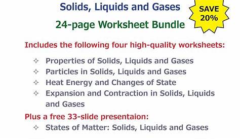 properties of gases worksheet
