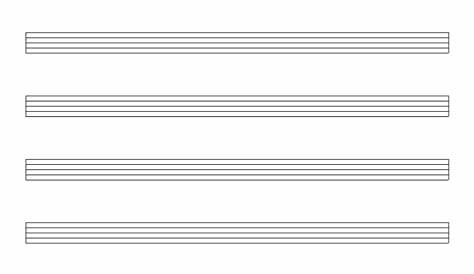 blank sheet music free printable