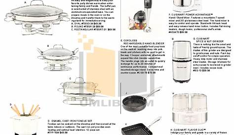 PDF manual for Cuisinart Bread Maker CBK-200