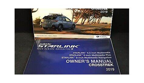 2019 Subaru Crosstrek Owners Manual Handbook. Subaru Starling Manual #