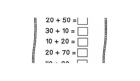mathematics worksheet for grade 1