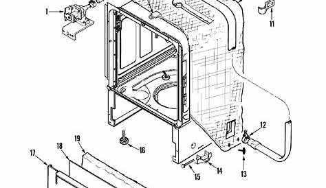 Maytag: Maytag Dishwasher Parts Diagram