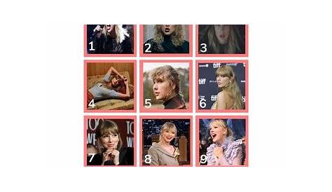 Taylor Swift Mood Scale by Brooke Menard | TPT