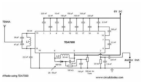circuit diagram fm radio receiver