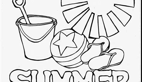 Summer Fun Coloring Pages at GetDrawings | Free download