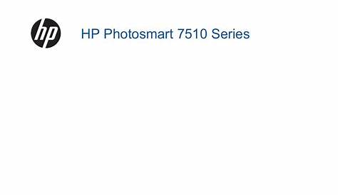 Hp photosmart 7510 instruction manual - holisticsilope