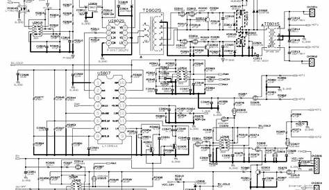 samsung tv circuit diagram