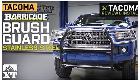 Tacoma Barricade Brush Guard - Stainless Steel (2016-2019) Review