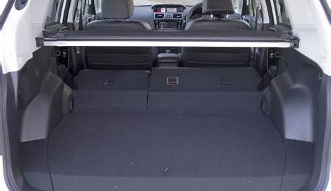 size of subaru forester trunk