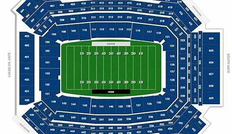 Lucas Oil Stadium Section 151 - Indianapolis Colts - RateYourSeats.com