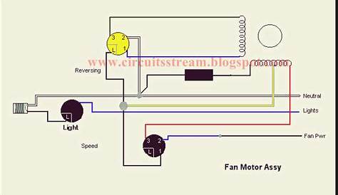Ceiling Fan Control Circuit Diagram