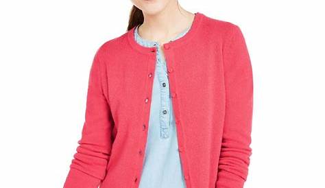 Charter Club Cashmere Essential Cardigan, Created for Macy's - Macy's