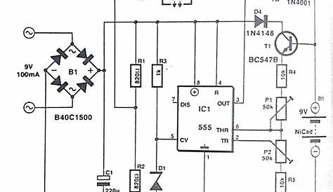 3V Battery Charger Circuit Diagram