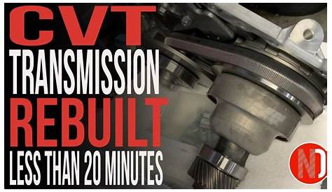 CVT Transmission Rebuild in Less Than 20 Minutes - Nissan NV200