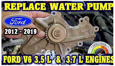 ford edge 3.5 water pump replacement cost