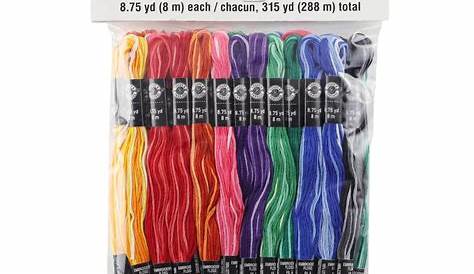 Variegated Embroidery Floss Loops & Threads™, 36ct. | Michaels