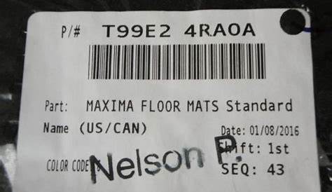 2020 nissan maxima floor mats
